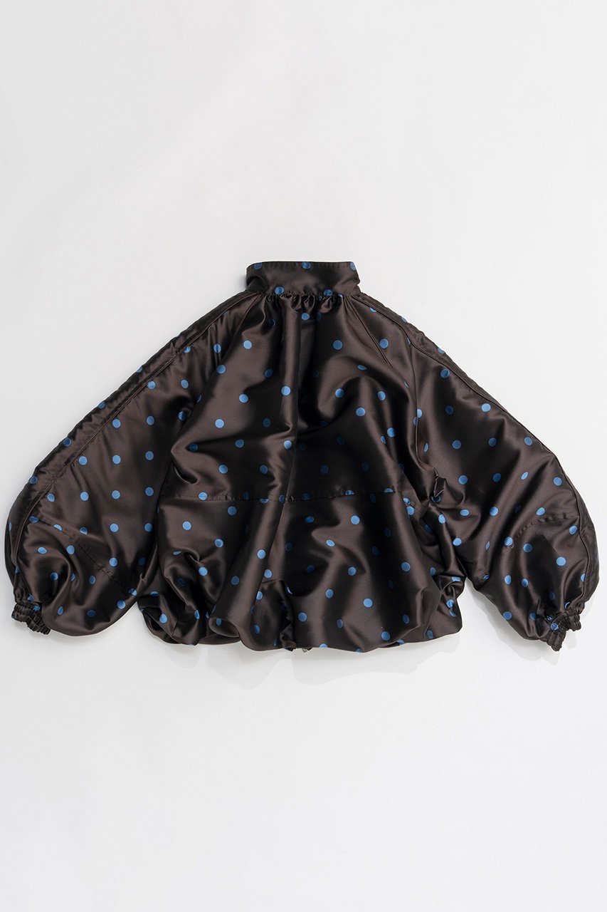 【メゾンスペシャル/MAISON SPECIAL】のDot Voluminous Balloon Blouson/ドットボリューミーバルーンブルゾン 人気、トレンドファッション・服の通販 founy(ファニー) ファッション Fashion レディースファッション Fashion for Women アウター Coat / Outerwear Collection レディースジャケット・軽アウター Jackets ブルゾンジャケット・スポーティアウター Blouson Jackets オケージョン Occasion Wear 春 Spring ジャカード/ジャガード Jacquard, Woven Pattern ジャケット Jacket, Outerwear スポーティ Sporty, Casual Athletic セットアップ Set-Up, Coordinated Outfit デニム Denim, Jeans Material トレンド Trend, Trending Now ドット Polka Dot, Dot Pattern バルーン Balloon, Balloon Silhouette フェミニン Feminine, Girly ブルゾン Blouson, Bomber Jacket ミックス Mix, Mixed Style S/S・春夏 SS, Spring/Summer, Warm Season 夏 Summer 2026年 2026 other-7|ID: prp329100004807516 ipo3291000000034886402
