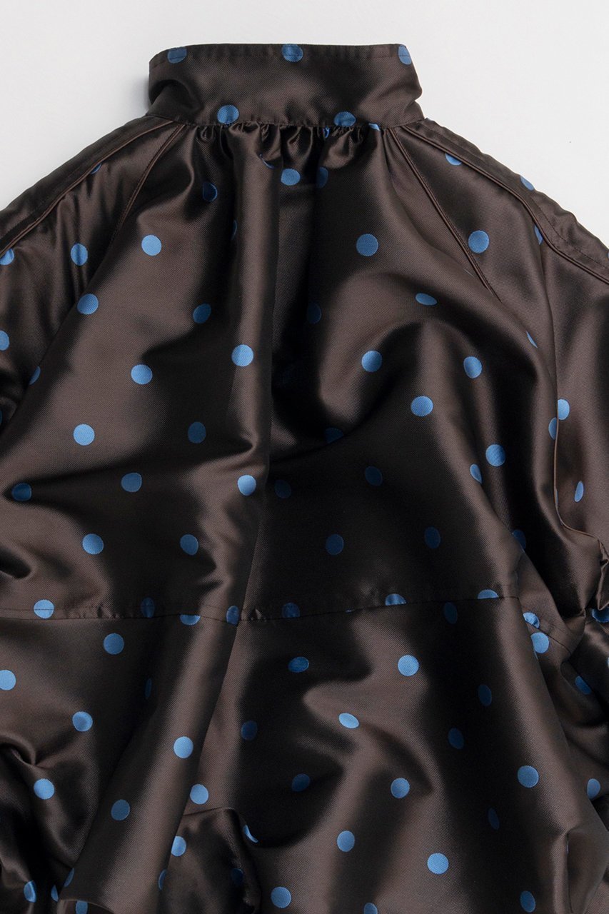 【メゾンスペシャル/MAISON SPECIAL】のDot Voluminous Balloon Blouson/ドットボリューミーバルーンブルゾン 人気、トレンドファッション・服の通販 founy(ファニー) ファッション Fashion レディースファッション Fashion for Women アウター Coat / Outerwear Collection レディースジャケット・軽アウター Jackets ブルゾンジャケット・スポーティアウター Blouson Jackets オケージョン Occasion Wear 春 Spring ジャカード/ジャガード Jacquard, Woven Pattern ジャケット Jacket, Outerwear スポーティ Sporty, Casual Athletic セットアップ Set-Up, Coordinated Outfit デニム Denim, Jeans Material トレンド Trend, Trending Now ドット Polka Dot, Dot Pattern バルーン Balloon, Balloon Silhouette フェミニン Feminine, Girly ブルゾン Blouson, Bomber Jacket ミックス Mix, Mixed Style S/S・春夏 SS, Spring/Summer, Warm Season 夏 Summer 2026年 2026 other-8|ID: prp329100004807516 ipo3291000000034886403