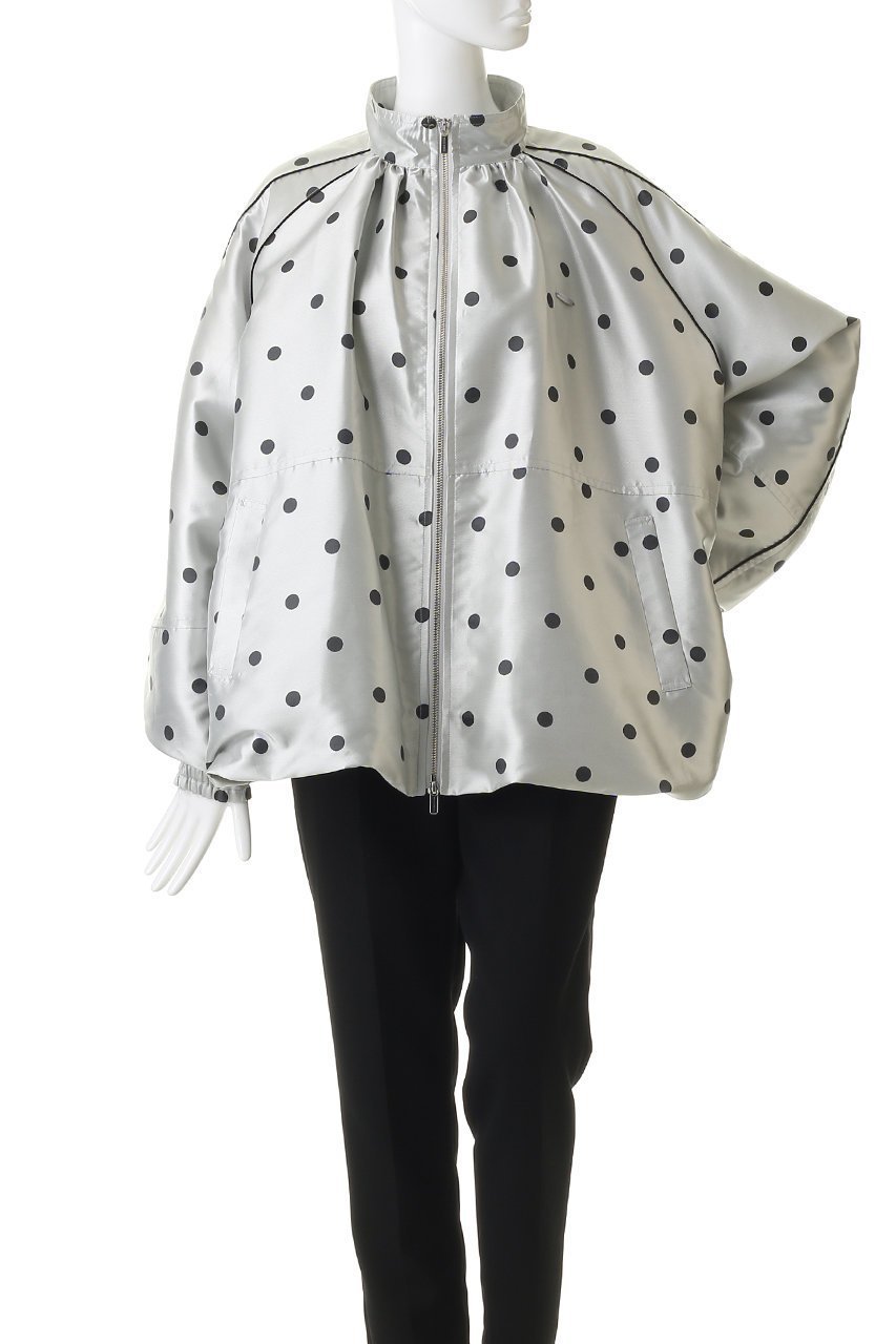 【メゾンスペシャル/MAISON SPECIAL】のDot Voluminous Balloon Blouson/ドットボリューミーバルーンブルゾン 人気、トレンドファッション・服の通販 founy(ファニー) 　ファッション　Fashion　レディースファッション　Fashion for Women　アウター　Coat / Outerwear Collection　レディースジャケット・軽アウター　Jackets　ブルゾンジャケット・スポーティアウター　Blouson Jackets　オケージョン　Occasion Wear　春　Spring　ジャカード／ジャガード　Jacquard, Woven Pattern　ジャケット　Jacket, Outerwear　スポーティ　Sporty, Casual Athletic　セットアップ　Set-Up, Coordinated Outfit　デニム　Denim, Jeans Material　トレンド　Trend, Trending Now　ドット　Polka Dot, Dot Pattern　バルーン　Balloon, Balloon Silhouette　フェミニン　Feminine, Girly　ブルゾン　Blouson, Bomber Jacket　ミックス　Mix, Mixed Style　S/S・春夏　SS, Spring/Summer, Warm Season　夏　Summer　2026年　2026　other-2|ID: prp329100004807516 ipo3291000000036138655