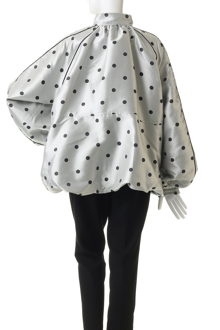 【メゾンスペシャル/MAISON SPECIAL】のDot Voluminous Balloon Blouson/ドットボリューミーバルーンブルゾン 人気、トレンドファッション・服の通販 founy(ファニー) 　ファッション　Fashion　レディースファッション　Fashion for Women　アウター　Coat / Outerwear Collection　レディースジャケット・軽アウター　Jackets　ブルゾンジャケット・スポーティアウター　Blouson Jackets　オケージョン　Occasion Wear　ジャカード／ジャガード　Jacquard, Woven Pattern　ジャケット　Jacket, Outerwear　スポーティ　Sporty, Casual Athletic　セットアップ　Set-Up, Coordinated Outfit　デニム　Denim, Jeans Material　トレンド　Trend, Trending Now　ドット　Polka Dot, Dot Pattern　バルーン　Balloon, Balloon Silhouette　フェミニン　Feminine, Girly　ブルゾン　Blouson, Bomber Jacket　ミックス　Mix, Mixed Style　other-4|ID: prp329100004807516 ipo3291000000036734463