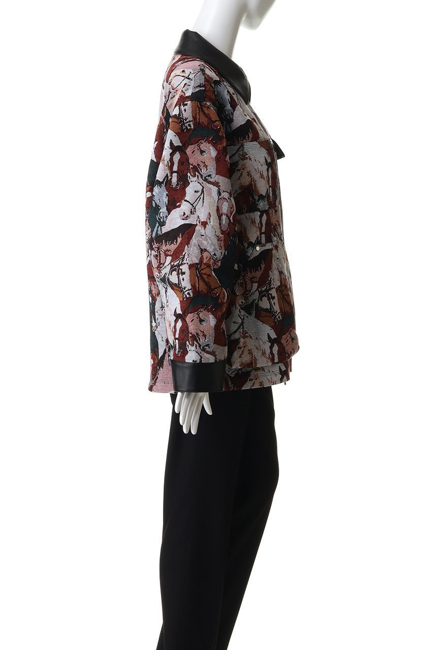 【メゾンスペシャル/MAISON SPECIAL】のHorse Jacquard Utility Jacket/ホースジャガードユーティリティジャケット 人気、トレンドファッション・服の通販 founy(ファニー) 　ファッション　Fashion　レディースファッション　Fashion for Women　アウター　Coat / Outerwear Collection　レディースジャケット・軽アウター　Jackets　春　Spring　シンプル　Simple, Minimal　ジャカード／ジャガード　Jacquard, Woven Pattern　ジャケット　Jacket, Outerwear　スポーティ　Sporty, Casual Athletic　ボトム　Bottoms, Lower Wear　ポケット　Pocket, Pocket Detail　ミックス　Mix, Mixed Style　S/S・春夏　SS, Spring/Summer, Warm Season　おすすめ　Recommended / Our Picks　夏　Summer　2026年　2026　other-3|ID: prp329100004807518 ipo3291000000035619117