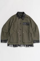 【メゾンスペシャル/MAISON SPECIAL】のReversible Utility Jacket/リバーシブルユーティリティジャケット 人気、トレンドファッション・服の通販 founy(ファニー) ファッション Fashion レディースファッション Fashion for Women アウター Coat / Outerwear Collection レディースジャケット・軽アウター Jackets 春 Spring ジャケット Jacket, Outerwear チュール Tulip, Tulip Motif トレンド Trend, Trending Now フェミニン Feminine, Girly ポケット Pocket, Pocket Detail リバーシブル Reversible, Two-Sided S/S・春夏 SS, Spring/Summer, Warm Season 夏 Summer 2026年 2026 thumbnail KHK(カーキ)|ID: prp329100004807519 ipo3291000000034886423