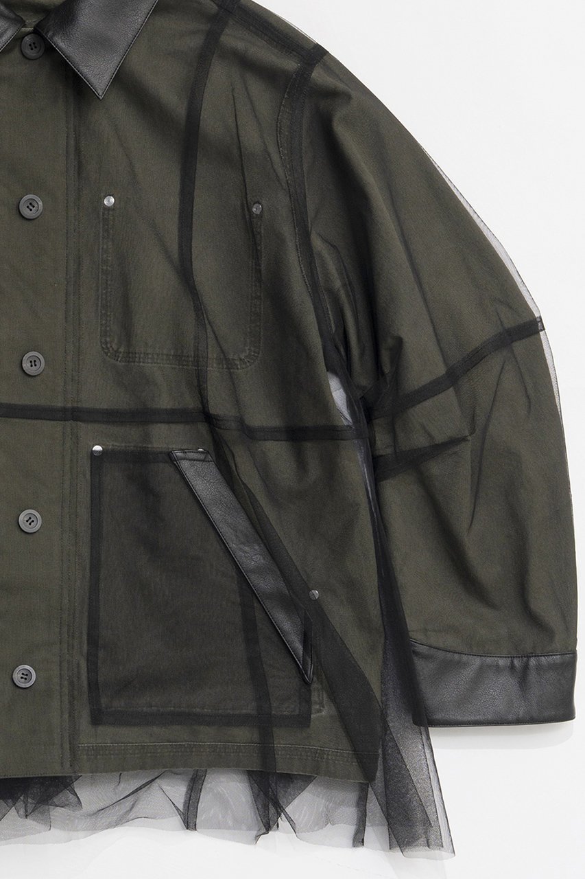 【メゾンスペシャル/MAISON SPECIAL】のReversible Utility Jacket/リバーシブルユーティリティジャケット 人気、トレンドファッション・服の通販 founy(ファニー) 　ファッション　Fashion　レディースファッション　Fashion for Women　アウター　Coat / Outerwear Collection　レディースジャケット・軽アウター　Jackets　春　Spring　ジャケット　Jacket, Outerwear　チュール　Tulip, Tulip Motif　トレンド　Trend, Trending Now　フェミニン　Feminine, Girly　ポケット　Pocket, Pocket Detail　リバーシブル　Reversible, Two-Sided　S/S・春夏　SS, Spring/Summer, Warm Season　夏　Summer　2026年　2026　other-3|ID: prp329100004807519 ipo3291000000035570747