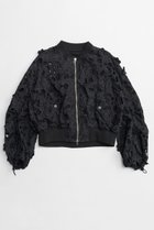 【メゾンスペシャル/MAISON SPECIAL】のCut-Off Flower MA-1/カットオフフラワーMA-1 人気、トレンドファッション・服の通販 founy(ファニー) ファッション Fashion レディースファッション Fashion for Women アウター Coat / Outerwear Collection レディースジャケット・軽アウター Jackets ブルゾンジャケット・スポーティアウター Blouson Jackets MA-1ジャケット MA-1 Bomber Jackets / Flight Jackets 春 Spring カットオフ Cut-Off Design コンパクト Compact, Small Size ショート Short, Short Length ジャケット Jacket, Outerwear スポーティ Sporty, Casual Athletic デニム Denim, Jeans Material バランス Balance, Style Balance パジャマ Pajamas, Sleepwear フラワー Flower, Floral ブルゾン Blouson, Bomber Jacket 別注 Limited Edition, Custom Order ミックス Mix, Mixed Style モチーフ Motif, Design Theme S/S・春夏 SS, Spring/Summer, Warm Season 夏 Summer 2026年 2026 thumbnail BLK(ブラック)|ID: prp329100004807520 ipo3291000000034886433