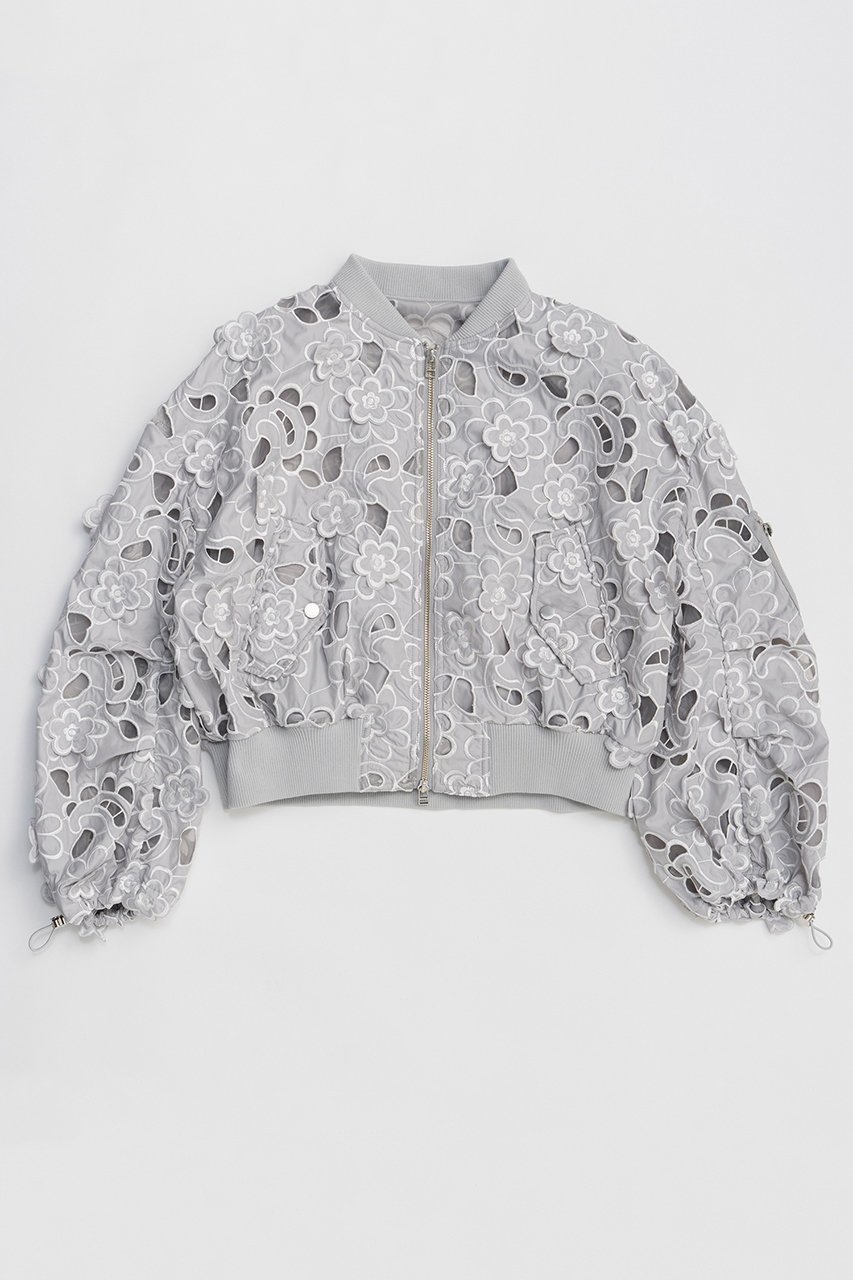 【メゾンスペシャル/MAISON SPECIAL】のCut-Off Flower MA-1/カットオフフラワーMA-1 インテリア・キッズ・メンズ・レディースファッション・服の通販 founy(ファニー) ファッション Fashion レディースファッション Fashion for Women アウター Coat / Outerwear Collection レディースジャケット・軽アウター Jackets ブルゾンジャケット・スポーティアウター Blouson Jackets MA-1ジャケット MA-1 Bomber Jackets / Flight Jackets 春 Spring カットオフ Cut-Off Design コンパクト Compact, Small Size ショート Short, Short Length ジャケット Jacket, Outerwear スポーティ Sporty, Casual Athletic デニム Denim, Jeans Material バランス Balance, Style Balance パジャマ Pajamas, Sleepwear フラワー Flower, Floral ブルゾン Blouson, Bomber Jacket 別注 Limited Edition, Custom Order ミックス Mix, Mixed Style モチーフ Motif, Design Theme S/S・春夏 SS, Spring/Summer, Warm Season 夏 Summer 2026年 2026 GRY(グレー)|ID: prp329100004807520 ipo3291000000034886434