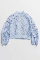 【メゾンスペシャル/MAISON SPECIAL】のCut-Off Flower MA-1/カットオフフラワーMA-1 人気、トレンドファッション・服の通販 founy(ファニー) ファッション Fashion レディースファッション Fashion for Women アウター Coat / Outerwear Collection レディースジャケット・軽アウター Jackets ブルゾンジャケット・スポーティアウター Blouson Jackets MA-1ジャケット MA-1 Bomber Jackets / Flight Jackets 春 Spring カットオフ Cut-Off Design コンパクト Compact, Small Size ショート Short, Short Length ジャケット Jacket, Outerwear スポーティ Sporty, Casual Athletic デニム Denim, Jeans Material バランス Balance, Style Balance パジャマ Pajamas, Sleepwear フラワー Flower, Floral ブルゾン Blouson, Bomber Jacket 別注 Limited Edition, Custom Order ミックス Mix, Mixed Style モチーフ Motif, Design Theme S/S・春夏 SS, Spring/Summer, Warm Season 夏 Summer 2026年 2026 thumbnail BLU(ブルー)|ID: prp329100004807520 ipo3291000000034886435