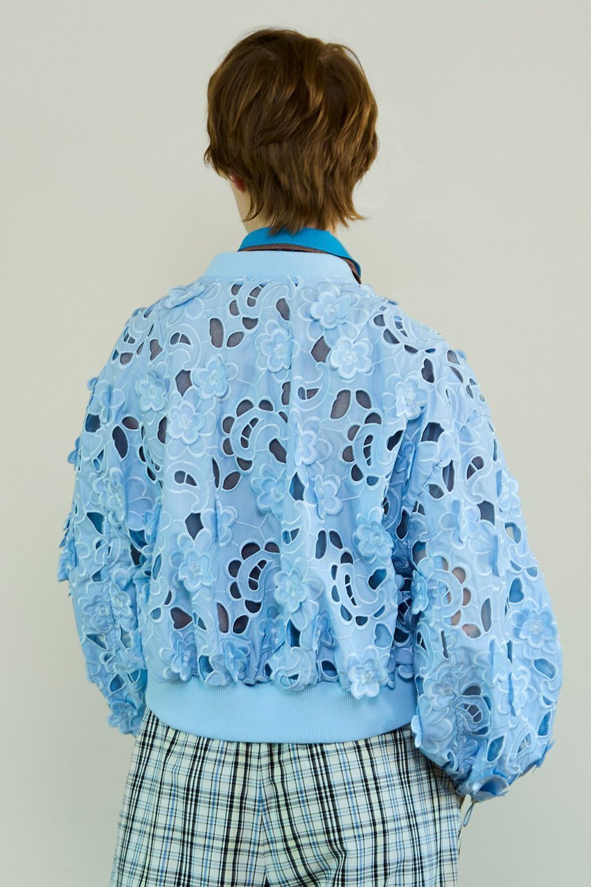 【メゾンスペシャル/MAISON SPECIAL】のCut-Off Flower MA-1/カットオフフラワーMA-1 人気、トレンドファッション・服の通販 founy(ファニー) ファッション Fashion レディースファッション Fashion for Women アウター Coat / Outerwear Collection レディースジャケット・軽アウター Jackets ブルゾンジャケット・スポーティアウター Blouson Jackets MA-1ジャケット MA-1 Bomber Jackets / Flight Jackets 春 Spring カットオフ Cut-Off Design コンパクト Compact, Small Size ショート Short, Short Length ジャケット Jacket, Outerwear スポーティ Sporty, Casual Athletic デニム Denim, Jeans Material バランス Balance, Style Balance パジャマ Pajamas, Sleepwear フラワー Flower, Floral ブルゾン Blouson, Bomber Jacket 別注 Limited Edition, Custom Order ミックス Mix, Mixed Style モチーフ Motif, Design Theme S/S・春夏 SS, Spring/Summer, Warm Season 夏 Summer 2026年 2026 other-8|ID: prp329100004807520 ipo3291000000034886442