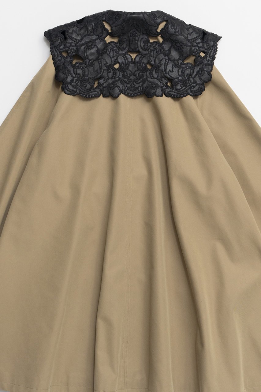 【メゾンスペシャル/MAISON SPECIAL】のLace Collar Tent Flare Trench Coat/レースカラーテントフレアトレンチコート 人気、トレンドファッション・服の通販 founy(ファニー) ファッション Fashion レディースファッション Fashion for Women アウター Coat / Outerwear Collection コート・ロングコート・ピーコート Long Coats, Peacoats & More トレンチコート / 春秋の定番アウター Trench Coats 2026年 2026 フレア Flare, Flared レース Lace, Lace Fabric ロング Long, Long-Length ワーク Workwear, Utility Style 夏 Summer 春 Spring S/S・春夏 SS, Spring/Summer, Warm Season other-5|ID: prp329100004807521 ipo3291000000034886449