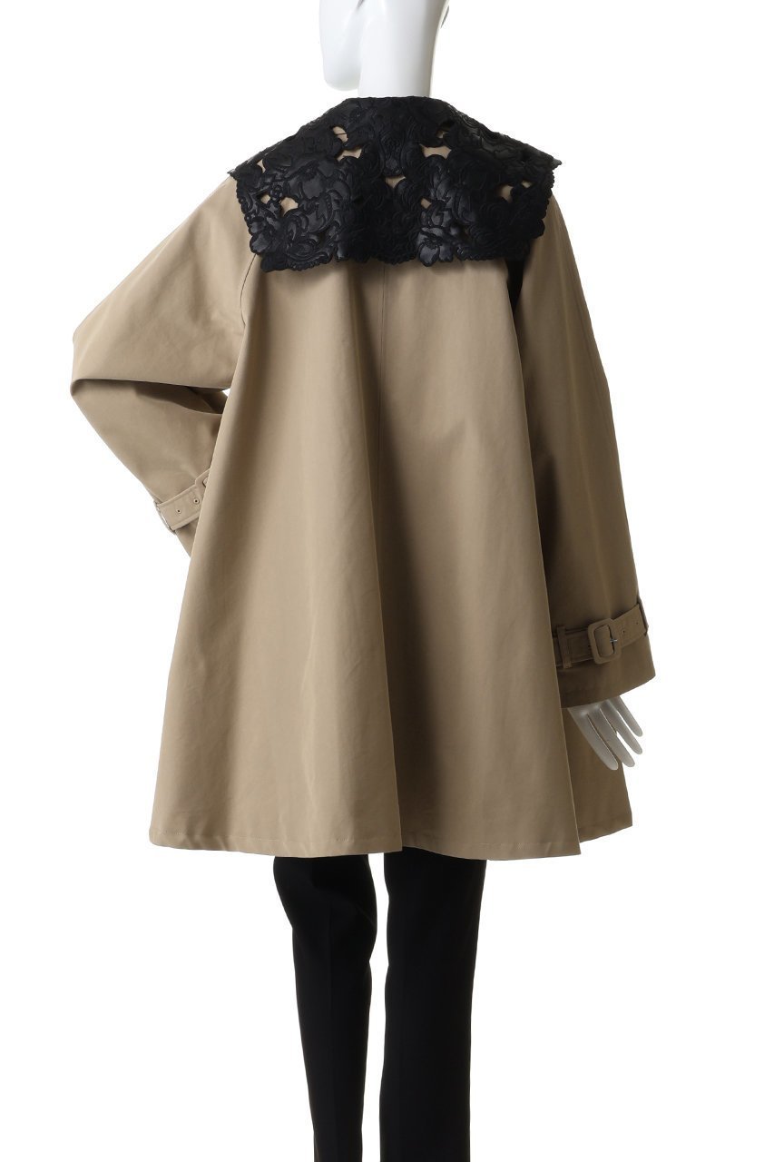 【メゾンスペシャル/MAISON SPECIAL】のLace Collar Tent Flare Trench Coat/レースカラーテントフレアトレンチコート 人気、トレンドファッション・服の通販 founy(ファニー) 　ファッション　Fashion　レディースファッション　Fashion for Women　アウター　Coat / Outerwear Collection　コート・ロングコート・ピーコート　Long Coats, Peacoats & More　トレンチコート / 春秋の定番アウター　Trench Coats　2026年　2026　フレア　Flare, Flared　レース　Lace, Lace Fabric　ロング　Long, Long-Length　ワーク　Workwear, Utility Style　夏　Summer　春　Spring　S/S・春夏　SS, Spring/Summer, Warm Season　other-4|ID: prp329100004807521 ipo3291000000035619131