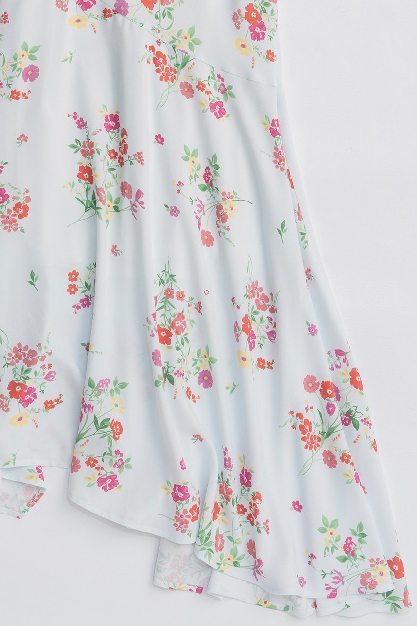 【メゾンスペシャル/MAISON SPECIAL】のFlower Camisole Dress/フラワーキャミワンピース 人気、トレンドファッション・服の通販 founy(ファニー) ファッション Fashion レディースファッション Fashion for Women ワンピース Dresses フォーマル・パーティードレス・結婚式用ドレス Elegant & Casual Dresses キャミソールワンピース Camisole Dresses チュニック Tunic Tops & Dresses 2026年 2026 アシンメトリー Asymmetrical Style クール Cool, Chic チュニック Tunic, Long Top バランス Balance, Style Balance パターン Pattern, Design Print フラワー Flower, Floral プリント Print, Printed Pattern リボン Ribbon, Bow ロング Long, Long-Length 夏 Summer 春 Spring S/S・春夏 SS, Spring/Summer, Warm Season other-3|ID: prp329100004807523 ipo3291000000034886467