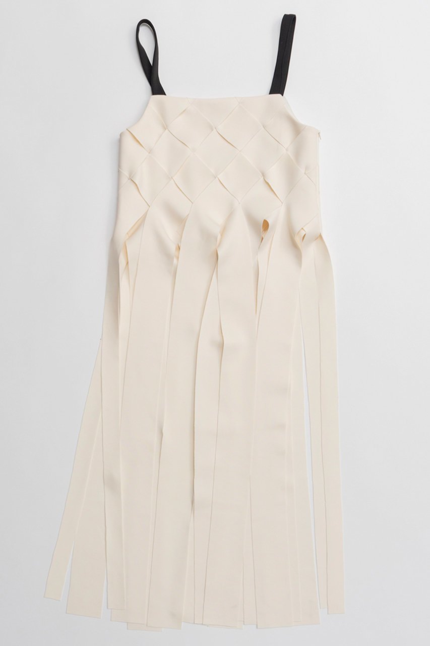 【メゾンスペシャル/MAISON SPECIAL】のCross Fringe Dress/クロスフリンジワンピース インテリア・キッズ・メンズ・レディースファッション・服の通販 founy(ファニー) ファッション Fashion レディースファッション Fashion for Women ワンピース Dresses フォーマル・パーティードレス・結婚式用ドレス Elegant & Casual Dresses チュニック Tunic Tops & Dresses インナー Innerwear 春 Spring キャミワンピース Cami Dress, Slip Dress チュニック Tunic, Long Top フリンジ Fringe, Tassel ロング Long, Long-Length S/S・春夏 SS, Spring/Summer, Warm Season 夏 Summer 2026年 2026 WHT(ホワイト)|ID: prp329100004807524 ipo3291000000034886475