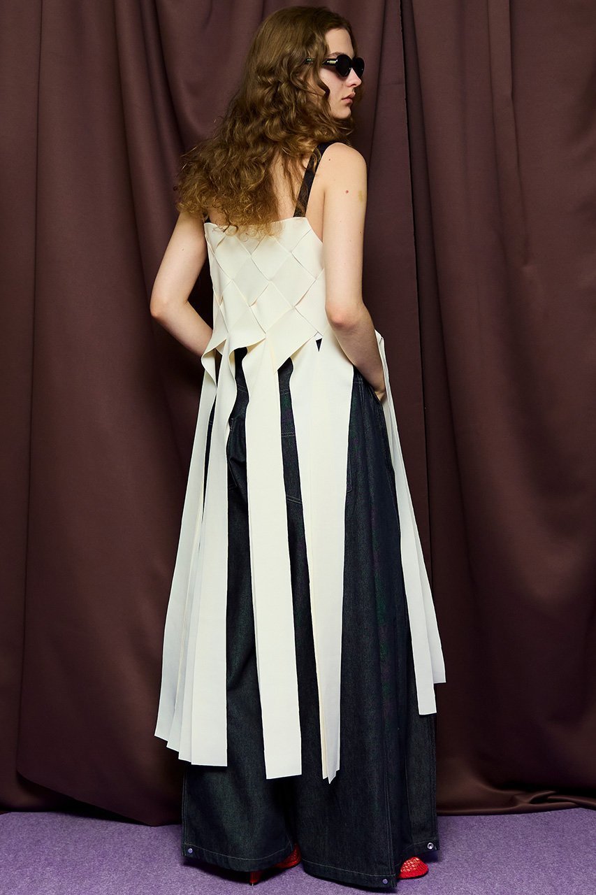 【メゾンスペシャル/MAISON SPECIAL】のCross Fringe Dress/クロスフリンジワンピース 人気、トレンドファッション・服の通販 founy(ファニー) ファッション Fashion レディースファッション Fashion for Women ワンピース Dresses フォーマル・パーティードレス・結婚式用ドレス Elegant & Casual Dresses チュニック Tunic Tops & Dresses インナー Innerwear 春 Spring キャミワンピース Cami Dress, Slip Dress チュニック Tunic, Long Top フリンジ Fringe, Tassel ロング Long, Long-Length S/S・春夏 SS, Spring/Summer, Warm Season 夏 Summer 2026年 2026 other-8|ID: prp329100004807524 ipo3291000000034886482