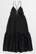 【メゾンスペシャル/MAISON SPECIAL】のJacquard Camisole One-Piece/ジャガードキャミワンピース 人気、トレンドファッション・服の通販 founy(ファニー) ファッション Fashion レディースファッション Fashion for Women ワンピース Dresses キャミソールワンピース Camisole Dresses チュニック Tunic Tops & Dresses イエロー Yellow 春 Spring ジャカード/ジャガード Jacquard, Woven Pattern スニーカー Sneakers, Trainers チュニック Tunic, Long Top ミックス Mix, Mixed Style レオパード Leopard, Animal Print ロング Long, Long-Length S/S・春夏 SS, Spring/Summer, Warm Season 夏 Summer 2026年 2026 thumbnail BLK(ブラック)|ID: prp329100004807526 ipo3291000000034886487