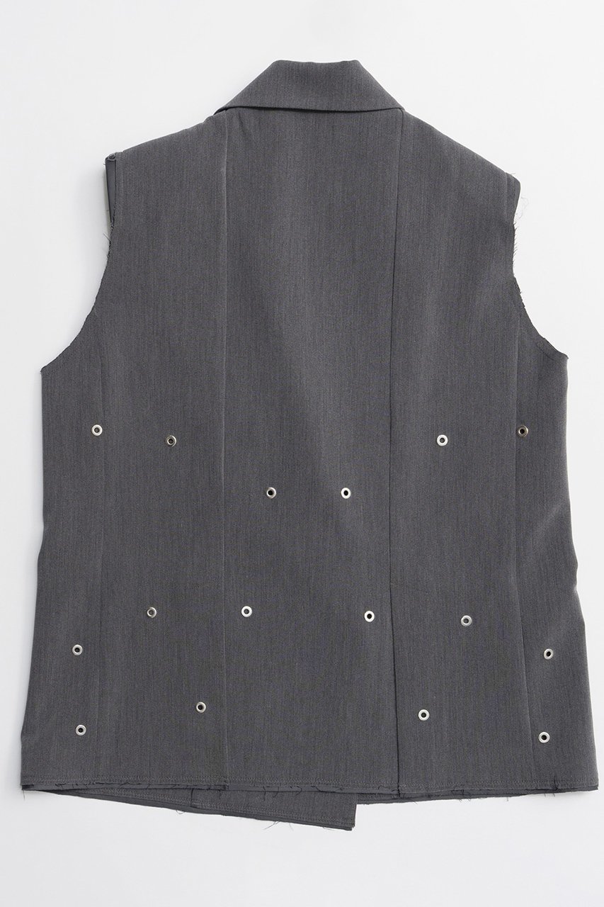 【メゾンスペシャル/MAISON SPECIAL】のEyelet Over Gilet/アイレットオーバージレ 人気、トレンドファッション・服の通販 founy(ファニー) 　ファッション　Fashion　レディースファッション　Fashion for Women　アウター　Coat / Outerwear Collection　レディースジャケット・軽アウター　Jackets　アイレット　Eyelet Lace　春　Spring　ジャケット　Jacket, Outerwear　フォルム　Silhouette, Form　ベスト　Vest, Waistcoat　S/S・春夏　SS, Spring/Summer, Warm Season　再入荷　Restock / Back in Stock　夏　Summer　2026年　2026　other-4|ID: prp329100004807530 ipo3291000000035760314