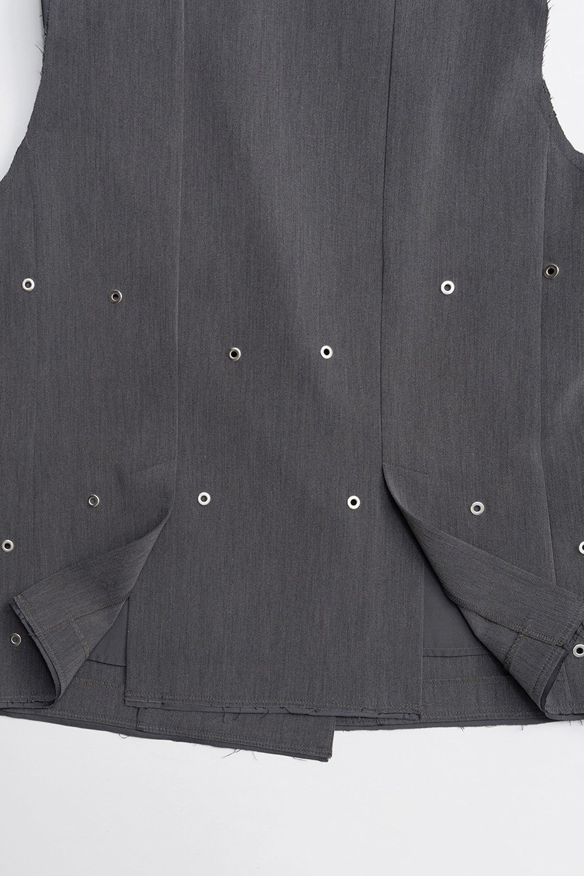 【メゾンスペシャル/MAISON SPECIAL】のEyelet Over Gilet/アイレットオーバージレ 人気、トレンドファッション・服の通販 founy(ファニー) 　ファッション　Fashion　レディースファッション　Fashion for Women　アウター　Coat / Outerwear Collection　レディースジャケット・軽アウター　Jackets　アイレット　Eyelet Lace　春　Spring　ジャケット　Jacket, Outerwear　フォルム　Silhouette, Form　ベスト　Vest, Waistcoat　S/S・春夏　SS, Spring/Summer, Warm Season　再入荷　Restock / Back in Stock　夏　Summer　2026年　2026　other-6|ID: prp329100004807530 ipo3291000000035760318