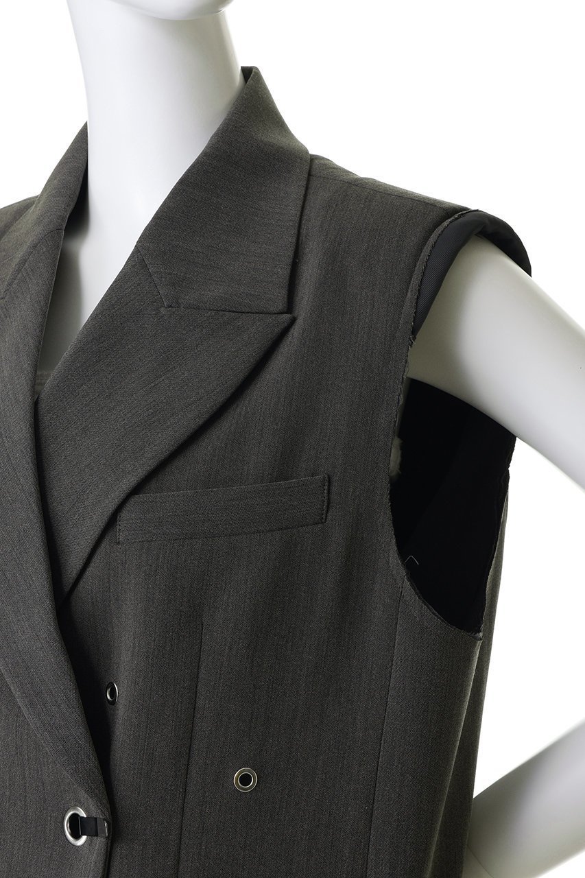 【メゾンスペシャル/MAISON SPECIAL】のEyelet Over Gilet/アイレットオーバージレ 人気、トレンドファッション・服の通販 founy(ファニー) 　ファッション　Fashion　レディースファッション　Fashion for Women　アウター　Coat / Outerwear Collection　レディースジャケット・軽アウター　Jackets　アイレット　Eyelet Lace　ジャケット　Jacket, Outerwear　フォルム　Silhouette, Form　ベスト　Vest, Waistcoat　other-5|ID: prp329100004807530 ipo3291000000036692931