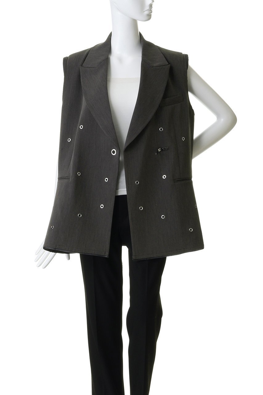 【メゾンスペシャル/MAISON SPECIAL】のEyelet Over Gilet/アイレットオーバージレ 人気、トレンドファッション・服の通販 founy(ファニー) 　ファッション　Fashion　レディースファッション　Fashion for Women　アウター　Coat / Outerwear Collection　レディースジャケット・軽アウター　Jackets　アイレット　Eyelet Lace　ジャケット　Jacket, Outerwear　フォルム　Silhouette, Form　ベスト　Vest, Waistcoat　other-7|ID: prp329100004807530 ipo3291000000036692933