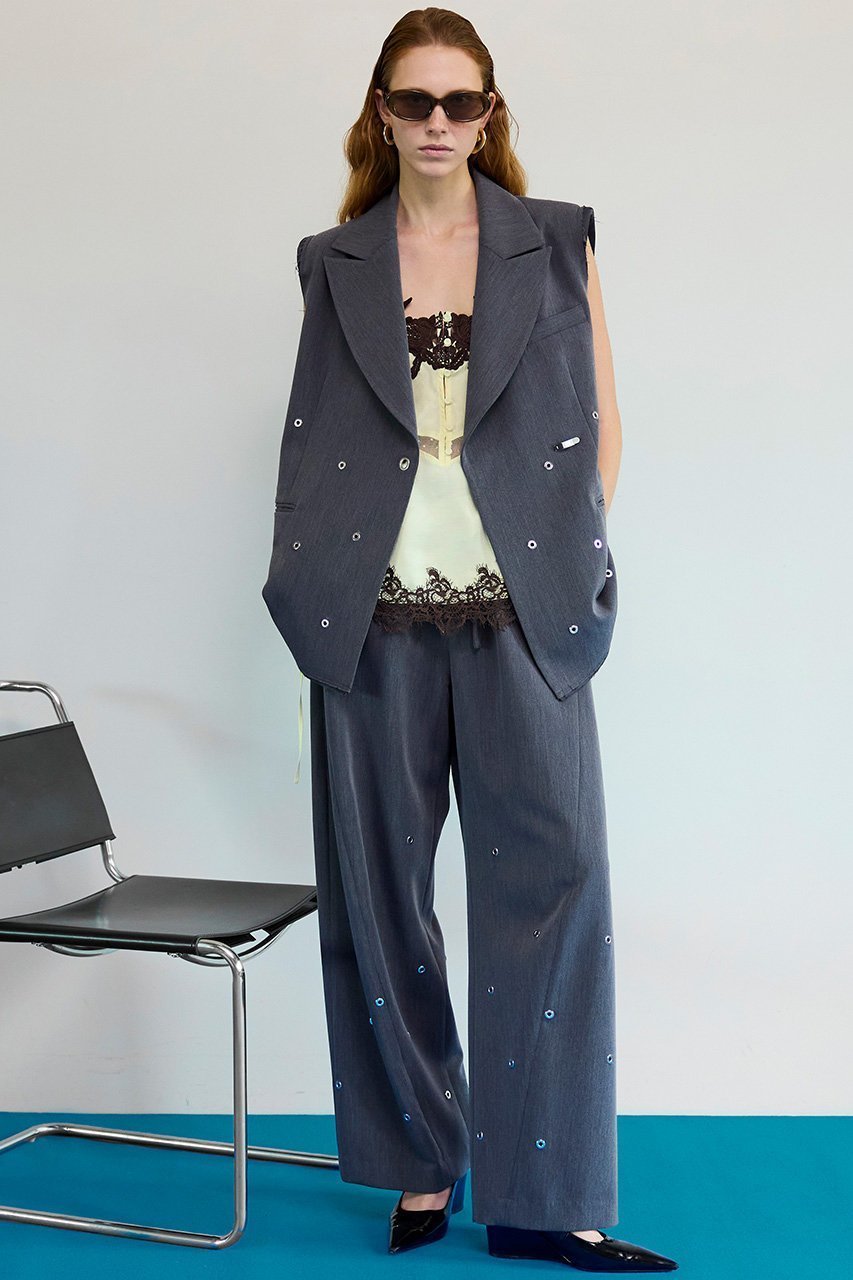 【メゾンスペシャル/MAISON SPECIAL】のEyelet Over Gilet/アイレットオーバージレ 人気、トレンドファッション・服の通販 founy(ファニー) 　ファッション　Fashion　レディースファッション　Fashion for Women　アウター　Coat / Outerwear Collection　レディースジャケット・軽アウター　Jackets　アイレット　Eyelet Lace　ジャケット　Jacket, Outerwear　フォルム　Silhouette, Form　ベスト　Vest, Waistcoat　other-8|ID: prp329100004807530 ipo3291000000036692934