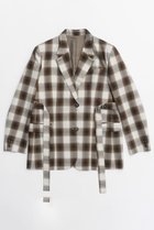 【メゾンスペシャル/MAISON SPECIAL】のFlannel Check Tailored Jacket/オンブレーチェクテーラードジャケット 人気、トレンドファッション・服の通販 founy(ファニー) ファッション Fashion レディースファッション Fashion for Women アウター Coat / Outerwear Collection レディースジャケット・軽アウター Jackets テーラードジャケット / 通勤・きれいめスタイル Tailored Jackets & Blazers 春 Spring グラデーション Gradient, Ombre ショルダー Shoulder, Shoulder Strap ジャケット Jacket, Outerwear セットアップ Set-Up, Coordinated Outfit ドロップ Drop Shoulder, Dropped Style フォルム Silhouette, Form S/S・春夏 SS, Spring/Summer, Warm Season おすすめ Recommended / Our Picks 夏 Summer 2026年 2026 thumbnail BRN(ブラウン)|ID: prp329100004807531 ipo3291000000034886588