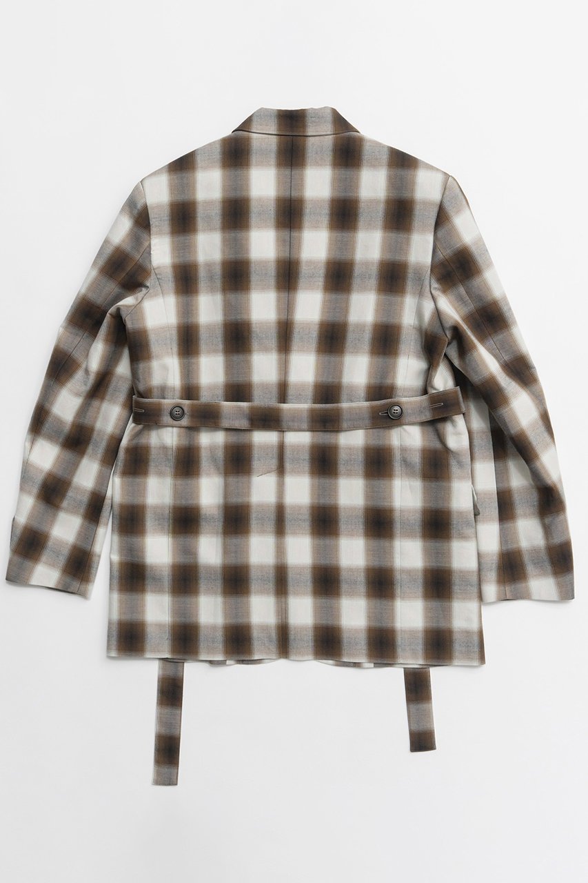 【メゾンスペシャル/MAISON SPECIAL】のFlannel Check Tailored Jacket/オンブレーチェクテーラードジャケット 人気、トレンドファッション・服の通販 founy(ファニー) ファッション Fashion レディースファッション Fashion for Women アウター Coat / Outerwear Collection レディースジャケット・軽アウター Jackets テーラードジャケット / 通勤・きれいめスタイル Tailored Jackets & Blazers 春 Spring グラデーション Gradient, Ombre ショルダー Shoulder, Shoulder Strap ジャケット Jacket, Outerwear セットアップ Set-Up, Coordinated Outfit ドロップ Drop Shoulder, Dropped Style フォルム Silhouette, Form S/S・春夏 SS, Spring/Summer, Warm Season おすすめ Recommended / Our Picks 夏 Summer 2026年 2026 other-4|ID: prp329100004807531 ipo3291000000034886591