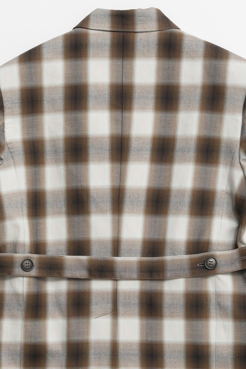 【メゾンスペシャル/MAISON SPECIAL】のFlannel Check Tailored Jacket/オンブレーチェクテーラードジャケット 人気、トレンドファッション・服の通販 founy(ファニー) ファッション Fashion レディースファッション Fashion for Women アウター Coat / Outerwear Collection レディースジャケット・軽アウター Jackets テーラードジャケット / 通勤・きれいめスタイル Tailored Jackets & Blazers 春 Spring グラデーション Gradient, Ombre ショルダー Shoulder, Shoulder Strap ジャケット Jacket, Outerwear セットアップ Set-Up, Coordinated Outfit ドロップ Drop Shoulder, Dropped Style フォルム Silhouette, Form S/S・春夏 SS, Spring/Summer, Warm Season おすすめ Recommended / Our Picks 夏 Summer 2026年 2026 other-5|ID: prp329100004807531 ipo3291000000034886592