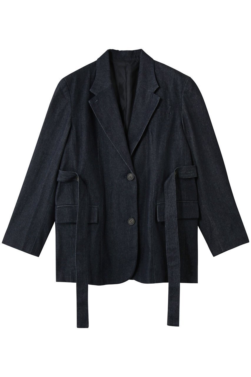 【メゾンスペシャル/MAISON SPECIAL】のRigid Tailored Jacket/リジットテーラードジャケット インテリア・キッズ・メンズ・レディースファッション・服の通販 founy(ファニー) 　ファッション　Fashion　レディースファッション　Fashion for Women　アウター　Coat / Outerwear Collection　レディースジャケット・軽アウター　Jackets　テーラードジャケット / 通勤・きれいめスタイル　Tailored Jackets & Blazers　春　Spring　ジャケット　Jacket, Outerwear　デニム　Denim, Jeans Material　S/S・春夏　SS, Spring/Summer, Warm Season　夏　Summer　エレガント 上品　Elegant　2026年　2026　NVY(ネイビー)|ID: prp329100004807532 ipo3291000000035619178