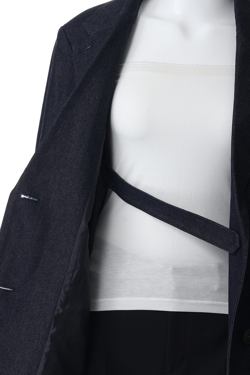 【メゾンスペシャル/MAISON SPECIAL】のRigid Tailored Jacket/リジットテーラードジャケット 人気、トレンドファッション・服の通販 founy(ファニー) 　ファッション　Fashion　レディースファッション　Fashion for Women　アウター　Coat / Outerwear Collection　レディースジャケット・軽アウター　Jackets　テーラードジャケット / 通勤・きれいめスタイル　Tailored Jackets & Blazers　春　Spring　ジャケット　Jacket, Outerwear　デニム　Denim, Jeans Material　S/S・春夏　SS, Spring/Summer, Warm Season　夏　Summer　エレガント 上品　Elegant　2026年　2026　other-6|ID: prp329100004807532 ipo3291000000035619184