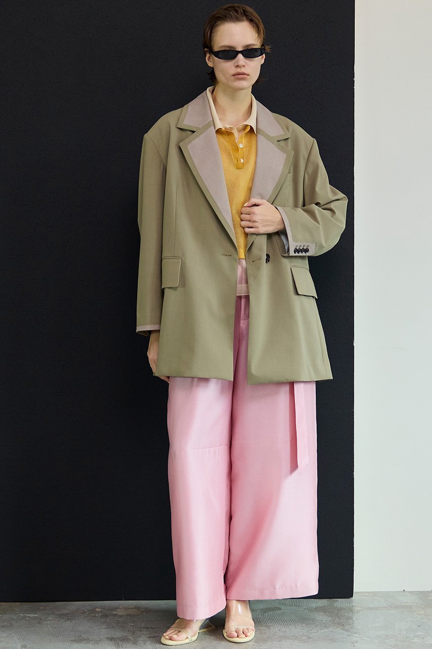 【メゾンスペシャル/MAISON SPECIAL】のOver Jacket/ラペルデザインオーバージャケット 人気、トレンドファッション・服の通販 founy(ファニー) ファッション Fashion レディースファッション Fashion for Women アウター Coat / Outerwear Collection レディースジャケット・軽アウター Jackets 2026年 2026 ジャケット Jacket, Outerwear スラックス Slacks, Dress Pants テーラード Tailored, Tailored Fit デニム Denim, Jeans Material エレガント 上品 Elegant 夏 Summer 春 Spring S/S・春夏 SS, Spring/Summer, Warm Season other-4|ID: prp329100004807533 ipo3291000000034886610