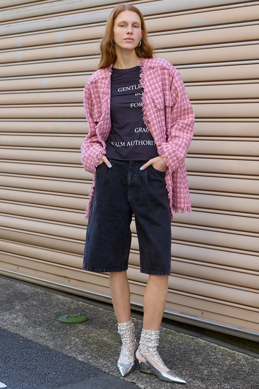 【メゾンスペシャル/MAISON SPECIAL】のFringe Tweed Long Jacket/フリンジツイードジャケット 人気、トレンドファッション・服の通販 founy(ファニー) 　ファッション　Fashion　レディースファッション　Fashion for Women　アウター　Coat / Outerwear Collection　レディースジャケット・軽アウター　Jackets　2026年　2026　ジャケット　Jacket, Outerwear　チェック　Check, Plaid, Tartan　ツイード　Twill, Twill Weave　フリンジ　Fringe, Tassel　ボトム　Bottoms, Lower Wear　ポケット　Pocket, Pocket Detail　夏　Summer　春　Spring　S/S・春夏　SS, Spring/Summer, Warm Season　other-2|ID: prp329100004807534 ipo3291000000034886619