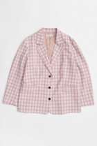 【メゾンスペシャル/MAISON SPECIAL】のMulti-Way Check Jacket/マルチウェイチェックジャケット 人気、トレンドファッション・服の通販 founy(ファニー) ファッション Fashion レディースファッション Fashion for Women アウター Coat / Outerwear Collection レディースジャケット・軽アウター Jackets 2026年 2026 シンプル Simple, Minimal ジャケット Jacket, Outerwear チェック Check, Plaid, Tartan ボトム Bottoms, Lower Wear ラップ Wrap, Wrap Design 別注 Limited Edition, Custom Order 夏 Summer 春 Spring S/S・春夏 SS, Spring/Summer, Warm Season thumbnail PNK(ピンク)|ID: prp329100004807535 ipo3291000000034886625