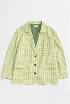 【メゾンスペシャル/MAISON SPECIAL】のMulti-Way Check Jacket/マルチウェイチェックジャケット 人気、トレンドファッション・服の通販 founy(ファニー) ファッション Fashion レディースファッション Fashion for Women アウター Coat / Outerwear Collection レディースジャケット・軽アウター Jackets 2026年 2026 シンプル Simple, Minimal ジャケット Jacket, Outerwear チェック Check, Plaid, Tartan ボトム Bottoms, Lower Wear ラップ Wrap, Wrap Design 別注 Limited Edition, Custom Order 夏 Summer 春 Spring S/S・春夏 SS, Spring/Summer, Warm Season thumbnail GRN(グリーン)|ID: prp329100004807535 ipo3291000000034886626