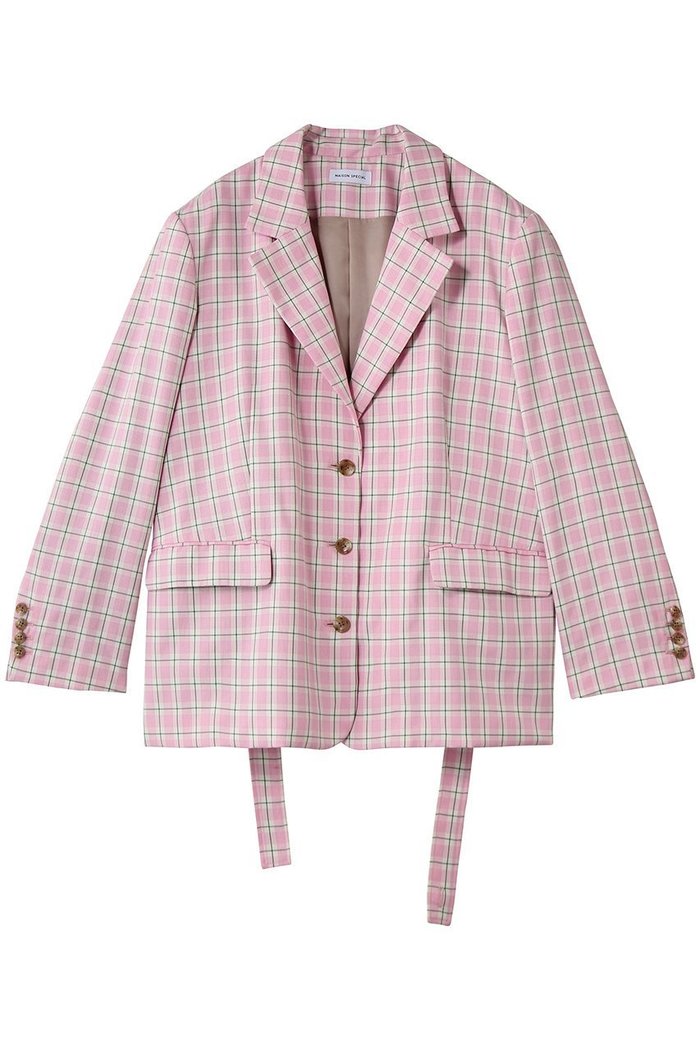 【メゾンスペシャル/MAISON SPECIAL】のMulti-Way Check Jacket/マルチウェイチェックジャケット インテリア・キッズ・メンズ・レディースファッション・服の通販 founy(ファニー) https://founy.com/ ファッション Fashion レディースファッション Fashion for Women アウター Coat / Outerwear Collection レディースジャケット・軽アウター Jackets シンプル Simple, Minimal ジャケット Jacket, Outerwear チェック Check, Plaid, Tartan ボトム Bottoms, Lower Wear ラップ Wrap, Wrap Design 別注 Limited Edition, Custom Order |ID: prp329100004807535 ipo3291000000036891080