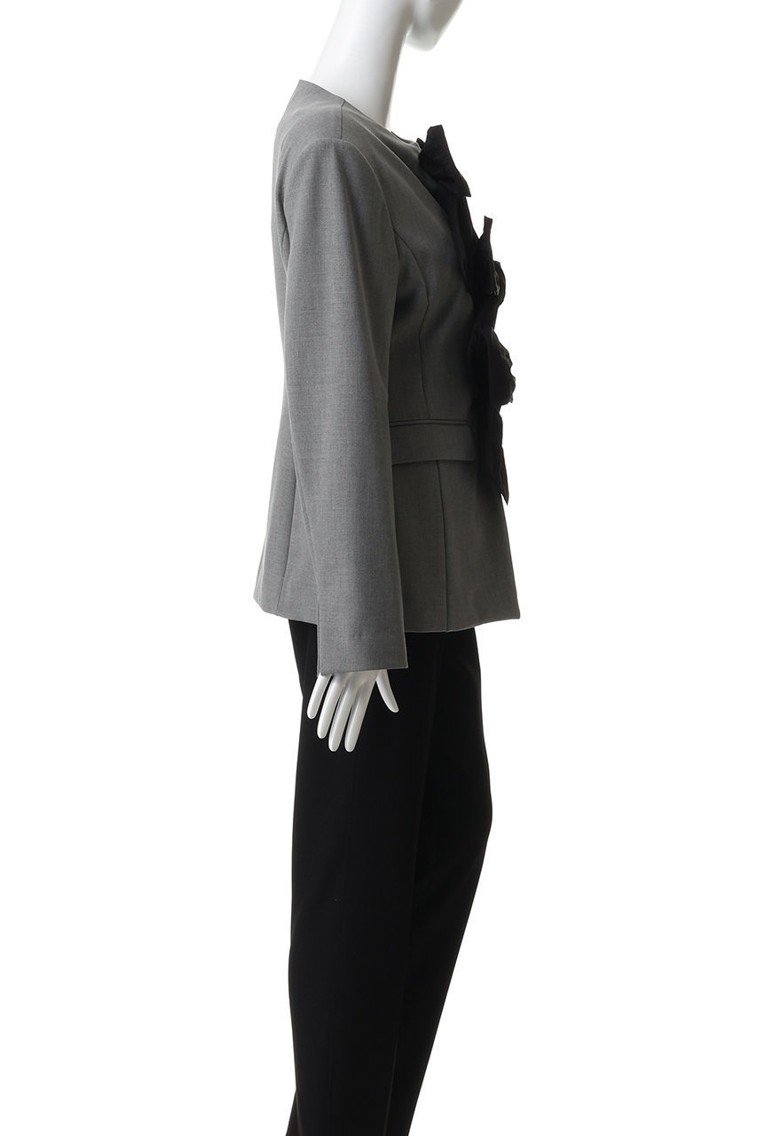 【メゾンスペシャル/MAISON SPECIAL】のNo-Collar 2WAY Ribbon Jacket/ノーカラー2WAYリボンジャケット 人気、トレンドファッション・服の通販 founy(ファニー) ファッション Fashion レディースファッション Fashion for Women アウター Coat / Outerwear Collection レディースジャケット・軽アウター Jackets オケージョン Occasion Wear シンプル Simple, Minimal ジャケット Jacket, Outerwear スポーティ Sporty, Casual Athletic スラックス Slacks, Dress Pants リボン Ribbon, Bow other-3|ID: prp329100004807537 ipo3291000000036868956