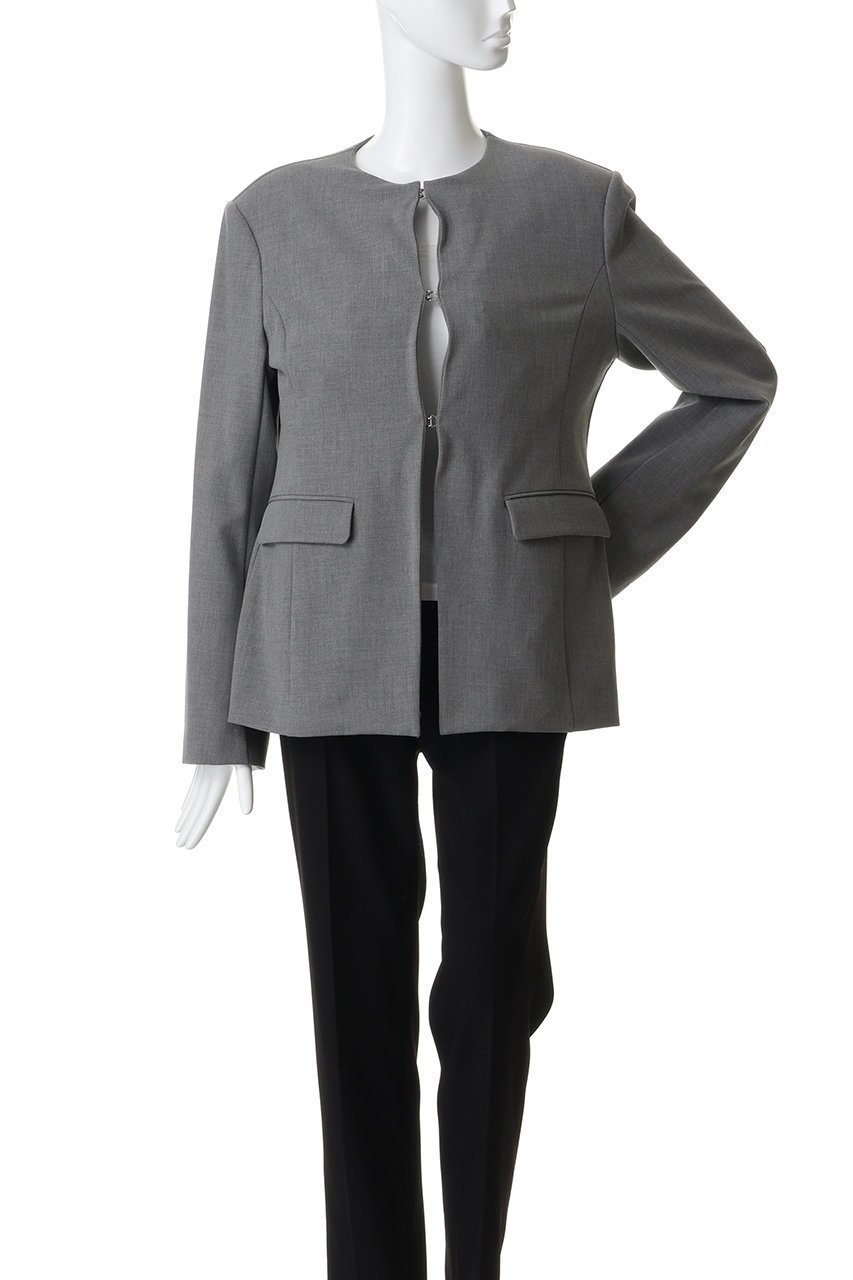 【メゾンスペシャル/MAISON SPECIAL】のNo-Collar 2WAY Ribbon Jacket/ノーカラー2WAYリボンジャケット 人気、トレンドファッション・服の通販 founy(ファニー) ファッション Fashion レディースファッション Fashion for Women アウター Coat / Outerwear Collection レディースジャケット・軽アウター Jackets オケージョン Occasion Wear シンプル Simple, Minimal ジャケット Jacket, Outerwear スポーティ Sporty, Casual Athletic スラックス Slacks, Dress Pants リボン Ribbon, Bow other-7|ID: prp329100004807537 ipo3291000000036868960