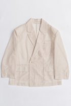 【メゾンスペシャル/MAISON SPECIAL】のSheer Over Jacket/シアーオーバージャケット 人気、トレンドファッション・服の通販 founy(ファニー) ファッション Fashion レディースファッション Fashion for Women アウター Coat / Outerwear Collection レディースジャケット・軽アウター Jackets インナー Innerwear 春 Spring ジャケット Jacket, Outerwear ストライプ Stripe, Striped Pattern ボトム Bottoms, Lower Wear メッシュ Mesh, Net Fabric ロング Long, Long-Length S/S・春夏 SS, Spring/Summer, Warm Season 夏 Summer 2026年 2026 thumbnail WHT(ホワイト)|ID: prp329100004807539 ipo3291000000034886667