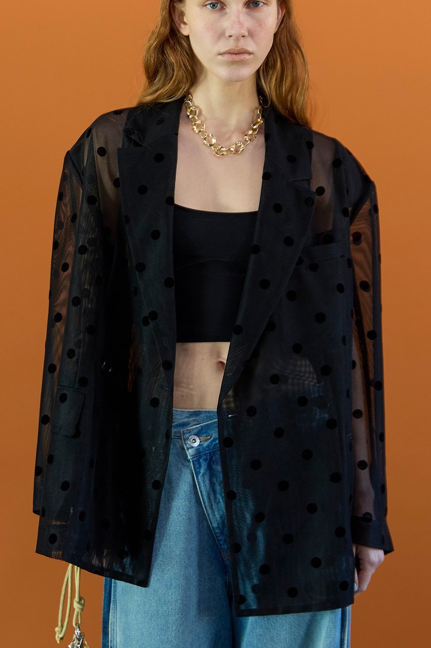 【メゾンスペシャル/MAISON SPECIAL】のSheer Over Jacket/シアーオーバージャケット 人気、トレンドファッション・服の通販 founy(ファニー) 　ファッション　Fashion　レディースファッション　Fashion for Women　アウター　Coat / Outerwear Collection　レディースジャケット・軽アウター　Jackets　インナー　Innerwear　春　Spring　ジャケット　Jacket, Outerwear　ストライプ　Stripe, Striped Pattern　ボトム　Bottoms, Lower Wear　メッシュ　Mesh, Net Fabric　ロング　Long, Long-Length　S/S・春夏　SS, Spring/Summer, Warm Season　夏　Summer　2026年　2026　other-7|ID: prp329100004807539 ipo3291000000034886674