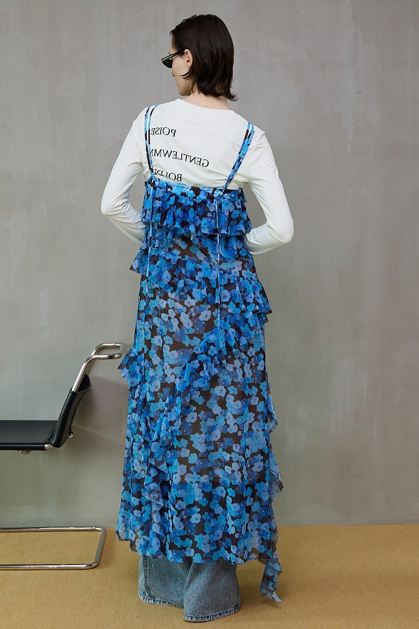 【メゾンスペシャル/MAISON SPECIAL】のFlower Camisole Dress/ブラーフラワーキャミワンピース 人気、トレンドファッション・服の通販 founy(ファニー) ファッション Fashion レディースファッション Fashion for Women ワンピース Dresses フォーマル・パーティードレス・結婚式用ドレス Elegant & Casual Dresses キャミソールワンピース Camisole Dresses チュニック Tunic Tops & Dresses インナー Innerwear オレンジ Orange 春 Spring キャミワンピース Cami Dress, Slip Dress シンプル Simple, Minimal ジャケット Jacket, Outerwear チュニック Tunic, Long Top フェミニン Feminine, Girly フリル Frill, Ruffle プリント Print, Printed Pattern メッシュ Mesh, Net Fabric ランダム Random, Irregular ロング Long, Long-Length S/S・春夏 SS, Spring/Summer, Warm Season おすすめ Recommended / Our Picks 夏 Summer 2026年 2026 other-6|ID: prp329100004807542 ipo3291000000034886704