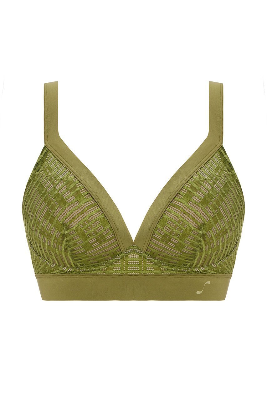 【エス バイ スロギー/S by sloggi】のブラ sloggi S Seven HP JX インテリア・キッズ・メンズ・レディースファッション・服の通販 founy(ファニー) 　ファッション　Fashion　レディースファッション　Fashion for Women　下着・ランジェリー　Lingerie & Intimates　その他ランジェリー・インナーアイテム　Other Lingerie / Intimates　アンダー　Underwear Essentials　スタイリッシュ　Stylish, Fashionable　トレンド　Trend, Trending Now　ブラジャー　Bra, Lingerie　ラップ　Wrap, Wrap Design　ランジェリー　Lingerie, Intimate Wear　レース　Lace, Lace Fabric　ワイヤー　Wire, Wired Bra　フォレストグリーン|ID: prp329100004807549 ipo3291000000034886838