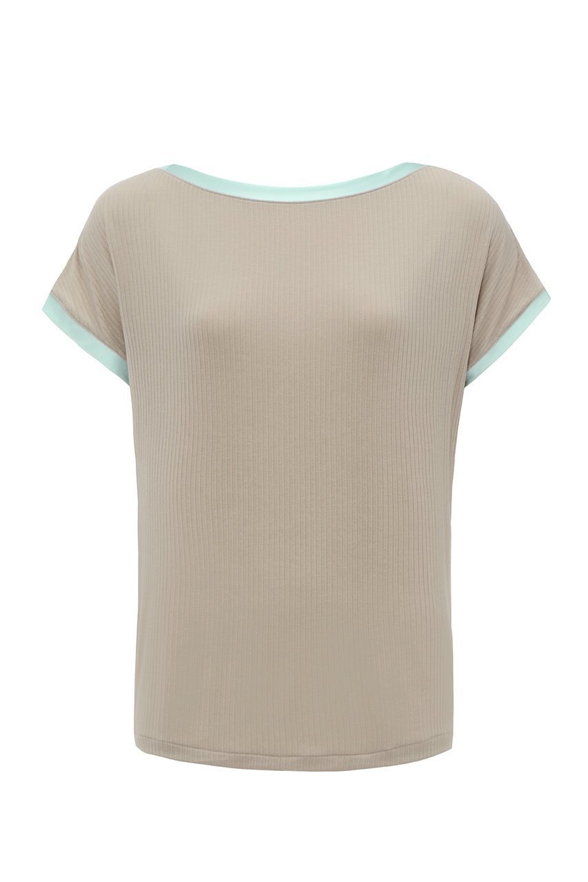 【エス バイ スロギー/S by sloggi】のトップ sloggi S Sundays Top JX インテリア・キッズ・メンズ・レディースファッション・服の通販 founy(ファニー) 　ファッション　Fashion　レディースファッション　Fashion for Women　トップス・カットソー　Cut & Sew Tops　サテン　Satin, Glossy Fabric　スリーブ　Sleeve, Long Sleeve / Short Sleeve　パジャマ　Pajamas, Sleepwear　フレンチ　French, French Style　リラックス　Relax, Relaxed Fit　エレガント 上品　Elegant　再入荷　Restock / Back in Stock　ニューライトアンバー|ID: prp329100004807570 ipo3291000000034887183