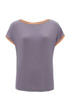 【エス バイ スロギー/S by sloggi】のトップ sloggi S Sundays Top JX 人気、トレンドファッション・服の通販 founy(ファニー) ファッション Fashion レディースファッション Fashion for Women トップス・カットソー Cut & Sew Tops サテン Satin, Glossy Fabric スリーブ Sleeve, Long Sleeve / Short Sleeve パジャマ Pajamas, Sleepwear フレンチ French, French Style リラックス Relax, Relaxed Fit エレガント 上品 Elegant 再入荷 Restock / Back in Stock thumbnail トワイライトブルー|ID: prp329100004807570 ipo3291000000034887185