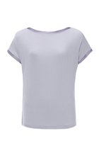 【エス バイ スロギー/S by sloggi】のトップ sloggi S Sundays Top JX 人気、トレンドファッション・服の通販 founy(ファニー) ファッション Fashion レディースファッション Fashion for Women トップス・カットソー Cut & Sew Tops サテン Satin, Glossy Fabric スリーブ Sleeve, Long Sleeve / Short Sleeve パジャマ Pajamas, Sleepwear フレンチ French, French Style リラックス Relax, Relaxed Fit エレガント 上品 Elegant 再入荷 Restock / Back in Stock thumbnail フェザー|ID: prp329100004807570 ipo3291000000034887186