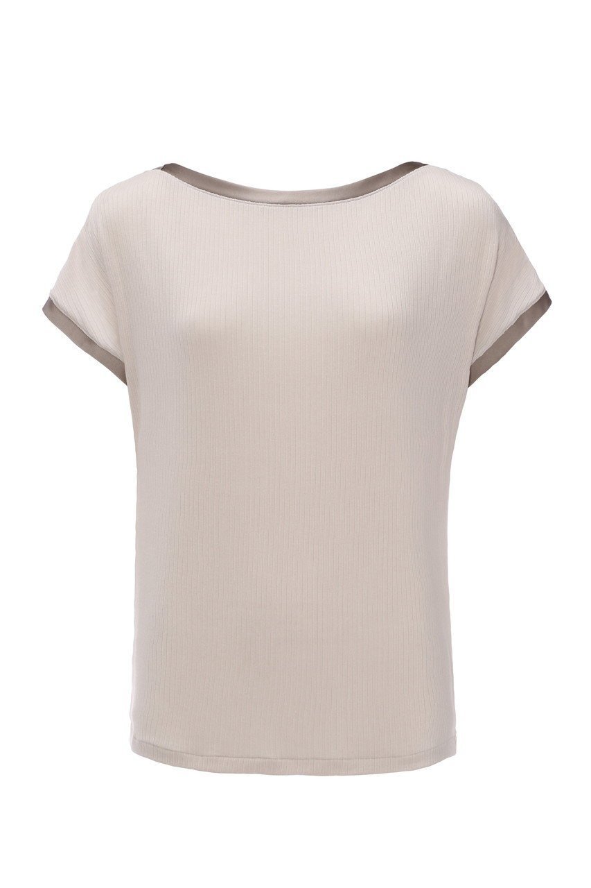 【エス バイ スロギー/S by sloggi】のトップ sloggi S Sundays Top JX インテリア・キッズ・メンズ・レディースファッション・服の通販 founy(ファニー) 　ファッション　Fashion　レディースファッション　Fashion for Women　トップス・カットソー　Cut & Sew Tops　サテン　Satin, Glossy Fabric　スリーブ　Sleeve, Long Sleeve / Short Sleeve　パジャマ　Pajamas, Sleepwear　フレンチ　French, French Style　リラックス　Relax, Relaxed Fit　エレガント 上品　Elegant　再入荷　Restock / Back in Stock　グリーゼ|ID: prp329100004807570 ipo3291000000034887187