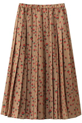 【ミュベール/MUVEIL】 イチゴプリントプリーツスカート人気、トレンドファッション・服の通販 founy(ファニー) ファッション Fashion レディースファッション Fashion for Women スカート Skirts プリーツスカート / 上品フェミニンスタイル Pleated Skirts ロングスカート Long Skirts / Maxi & Midi Skirts 2026年 2026 おすすめ Recommended / Our Picks ジャケット Jacket, Outerwear セットアップ Set-Up, Coordinated Outfit プリント Print, Printed Pattern プリーツ Pleats, Pleated ベーシック Basic, Essential ロング Long, Long-Length エレガント 上品 Elegant 夏 Summer 春 Spring S/S・春夏 SS, Spring/Summer, Warm Season |ID:prp329100004808645