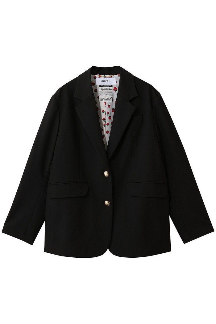 【ミュベール/MUVEIL】のブレザージャケット インテリア・キッズ・メンズ・レディースファッション・服の通販 founy(ファニー) https://founy.com/ ファッション Fashion レディースファッション Fashion for Women アウター Coat / Outerwear Collection レディースジャケット・軽アウター Jackets 2026年 2026 おすすめ Recommended / Our Picks クラシカル Classical, Vintage-Inspired ジャケット Jacket, Outerwear スタイリッシュ Stylish, Fashionable プリント Print, Printed Pattern 夏 Summer 春 Spring S/S・春夏 SS, Spring/Summer, Warm Season |ID: prp329100004808646 ipo3291000000035807310