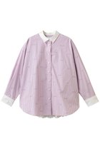 【ミュベール/MUVEIL】のレター刺しゅうシャツブラウス 人気、トレンドファッション・服の通販 founy(ファニー) ファッション Fashion レディースファッション Fashion for Women トップス・カットソー Cut & Sew Tops シャツ・ブラウス・オフィスカジュアル Elegant Blouses & Button-Ups 2026年 2026 おすすめ Recommended / Our Picks カフス Cuff Design クラシカル Classical, Vintage-Inspired ジャケット Jacket, Outerwear スリーブ Sleeve, Long Sleeve / Short Sleeve レース Lace, Lace Fabric ロング Long, Long-Length 夏 Summer 春 Spring S/S・春夏 SS, Spring/Summer, Warm Season thumbnail ピンク|ID: prp329100004808648 ipo3291000000034897060