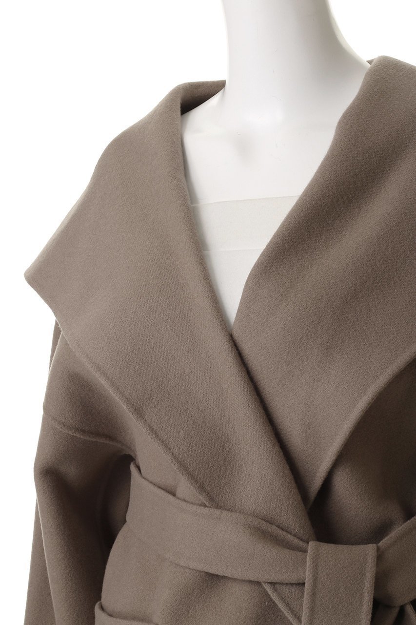 【アンクレイヴ/uncrave】のメルトンリバー フーデットコート 人気、トレンドファッション・服の通販 founy(ファニー) 　ファッション　Fashion　レディースファッション　Fashion for Women　アウター　Coat / Outerwear Collection　コート・ロングコート・ピーコート　Long Coats, Peacoats & More　ショート　Short, Short Length　ミドル　Middle Length, Mid Height　メルトン　Melton, Heavy Wool　エレガント 上品　Elegant　other-5|ID: prp329100004808650 ipo3291000000035681497