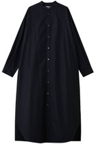 【グラフペーパー/Graphpaper】のHigh Count Broad Oversized Band Collar Shirt Dress NAVY|ID: prp329100004808651 ipo3291000000034897084