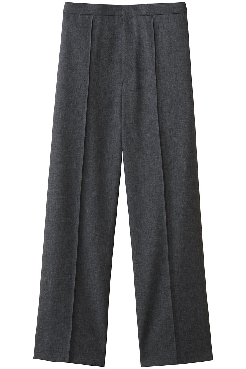 【エイトン/ATON】のウール トロピカル ピンタック イージー パンツ インテリア・キッズ・メンズ・レディースファッション・服の通販 founy(ファニー) 　ファッション　Fashion　レディースファッション　Fashion for Women　パンツ　Pants & Trousers　2026年　2026　ストレート　Straight, Straight Cut　スラックス　Slacks, Dress Pants　センター　Center, Center Line　リラックス　Relax, Relaxed Fit　夏　Summer　春　Spring　S/S・春夏　SS, Spring/Summer, Warm Season　トップグレー|ID: prp329100004808653 ipo3291000000034897097