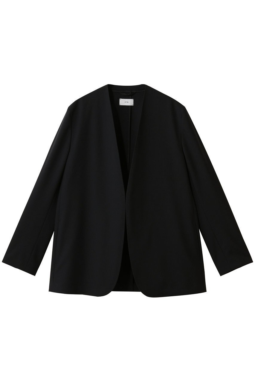 【エイトン/ATON】のウール トロピカル ノーカラー ジャケット 人気、トレンドファッション・服の通販 founy(ファニー) ファッション Fashion レディースファッション Fashion for Women アウター Coat / Outerwear Collection レディースジャケット・軽アウター Jackets ノーカラージャケット / シンプル上品コーデ Collarless Jackets 2026年 2026 ジャケット Jacket, Outerwear ポケット Pocket, Pocket Detail 夏 Summer 春 Spring S/S・春夏 SS, Spring/Summer, Warm Season other-1|ID: prp329100004808654 ipo3291000000035539712