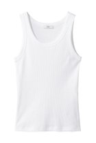 【エイトン/ATON】のRECYCLE SUVIN リブ タンクトップ 人気、トレンドファッション・服の通販 founy(ファニー) ファッション Fashion レディースファッション Fashion for Women トップス・カットソー Cut & Sew Tops キャミソール&ノースリーブ Camisoles & Sleeveless Tops シャツ・ブラウス・オフィスカジュアル Elegant Blouses & Button-Ups ロングTシャツ・Tシャツ Longline T-Shirts & Tees カットソー・ベーシックTシャツ Cut-and-Sewn Tops / Stretch Tees & Basics 2026年 2026 インナー Innerwear キャミソール Camisole, Spaghetti Strap Top タンク Tank Top, Sleeveless Top 夏 Summer 春 Spring S/S・春夏 SS, Spring/Summer, Warm Season thumbnail ホワイト|ID: prp329100004808655 ipo3291000000034897111